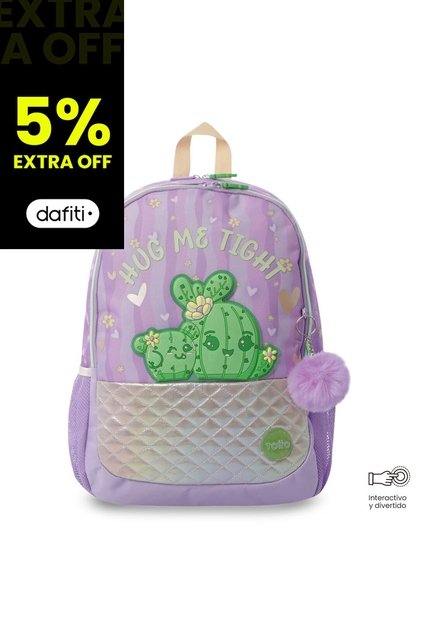Morral Para Niña Kacty Grande Morado