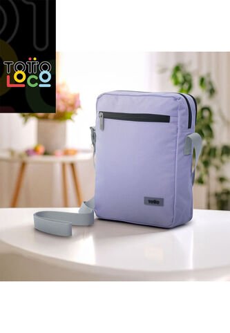 Bolso Cruzado Urbana Retro Morado Totto Totto