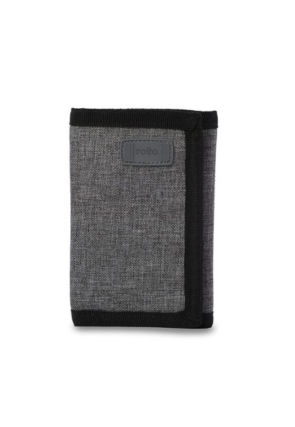 Billetera Hombre Riva Mediana Con RFID Blocker Gris