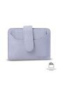 Billetera Para Mujer Texture Dull Con RFID Blocker Morada de Totto