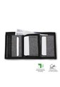 Billetera Hombre Riva Mediana Con RFID Blocker Gris de Totto