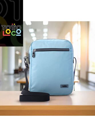 Bolso Cruzado Urbana Retro Azul Totto Totto