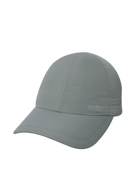 Gorra Beisbolera Bakir Con Filtro UV Gris