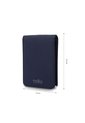 Billetera Hombre Wood Pequeña Con RFID Blocker Azul de Totto