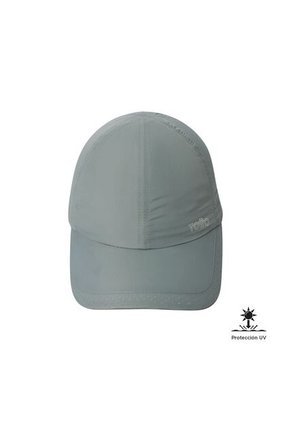 Gorra Beisbolera Bakir Con Filtro UV Gris