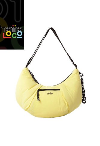 Bolso Banana Bag Para Mujer Escandinavia Mediano Amarillo Totto