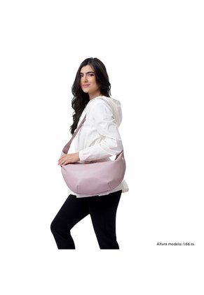 Bolso Para Mujer Toscana Crossbody Mediano Rosado
