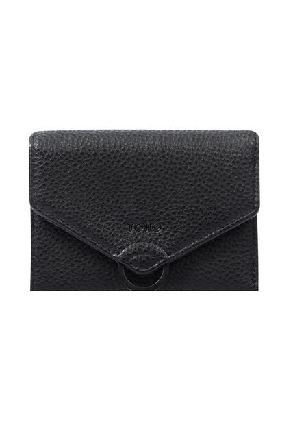Billetera Para Mujer Soft Ney Negra Pequeña