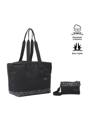 Shopping Bag Kira Versátil Negra