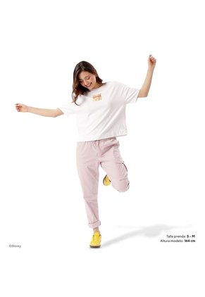 Camiseta Oversize Blanca Minnie Mouse In Real Life Feel