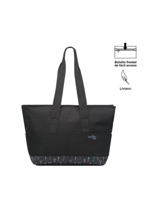 Shopping Bag Kira Versátil Negra