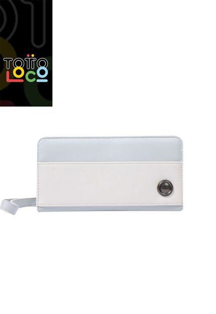 Billetera Style Lat Gris Grande