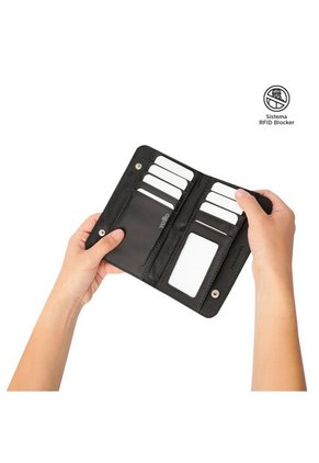 Billetera Talic Con RFID Blocker Negra