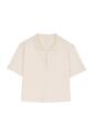 Camisa Polo Saba Para Mujer Blanca de Totto