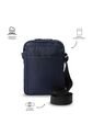 Bolso Para Hombre Bayonne Tipo Crossbody Pequeño Azul de Totto