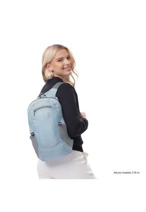 Morral Plegable Ligero Troker Mediano Azul