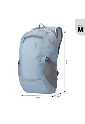 Morral Plegable Ligero Troker Mediano Azul