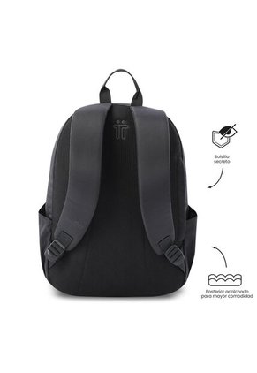 Morral Universitario Porta PC 14" Trik Gris Unisex