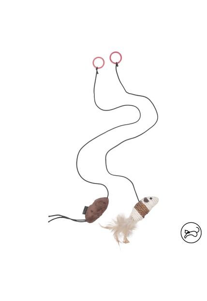 Juguete Para Mascota Finger Set X2 Café