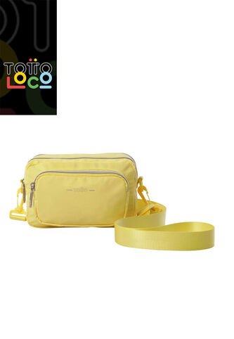 Bolso Para Mujer 2 En 1 Funty Crossbody Amarillo Totto