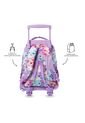 Morral Escolar Con Ruedas Para Niña Renglón Grande Con Gatos de Totto