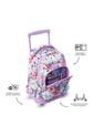 Morral Escolar Con Ruedas Para Niña Renglón Grande Con Gatos de Totto