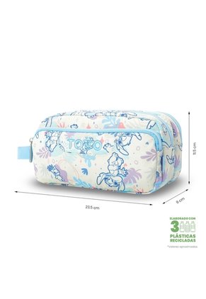 Cartuchera Multiuso Agapec Stitch Grande Blanca Mujer