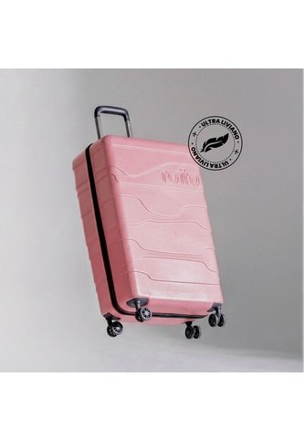 Maleta De Viaje Grande 23 Kilos Gravity Ultraliviana Rosada Totto