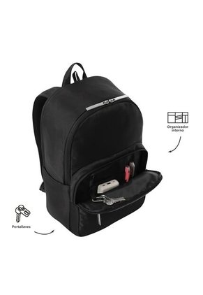 Morral Ejecutivo Porta PC 14" Adelaide 3 2.0 Negro Mujer