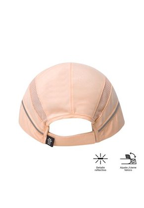 Gorra Beisbolera Lerida Con Filtro UV Durazno