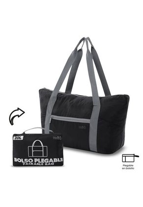 Bolso De Viaje Plegable Aloha 20 Grande Negro