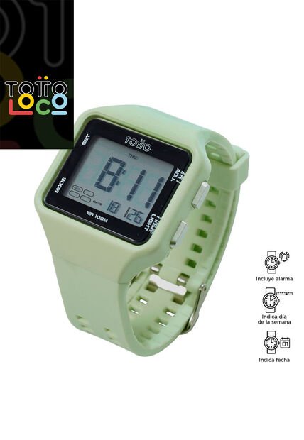 Reloj Digital Haze Color Verde