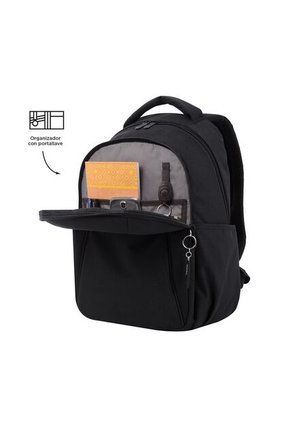 Morral Ejecutivo Porta PC 14" Wivetto Negro Hombre