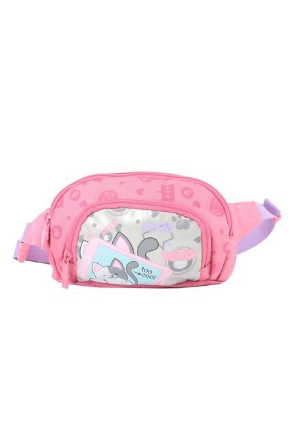 Canguro Para Niña Selfie Cat Rosado