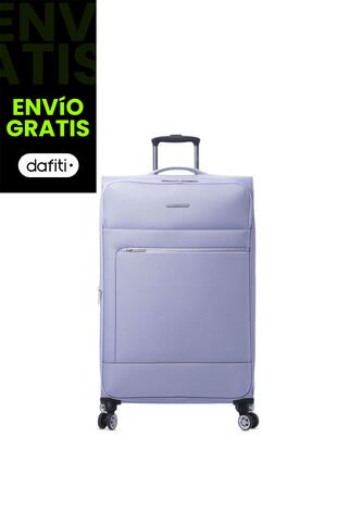 Maleta De Viaje 23 Kg 360 Liviana Bodega Morada Totto