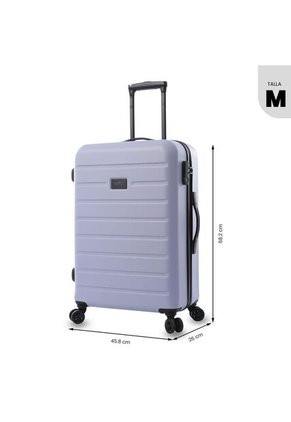 Maleta De Viaje Mediana 360 Harbor Morada