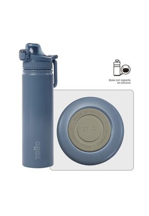 Termo Botella Térmica Botilito 750ml Agua Acero Azul Pack X3