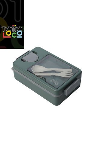 Portacomidas Kiuby Verde Totto