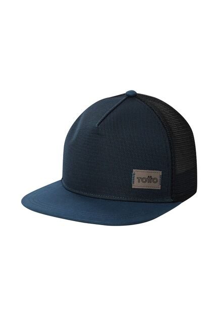 Gorra Plana Canvas Color Azul