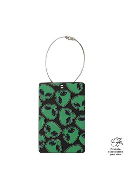 Identificador De Maletas De Viaje Travel Tag Verde