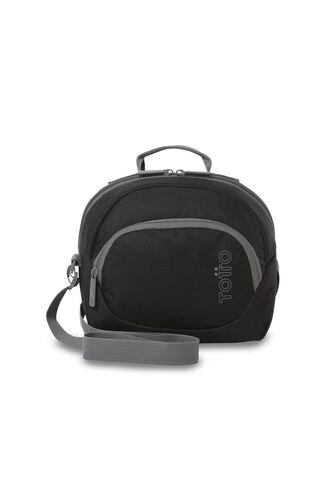 Lonchera Térmica Ucla Pequeña Negra Totto