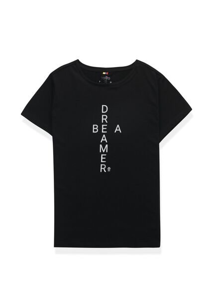 Camiseta Para Mujer Luxxel Negra