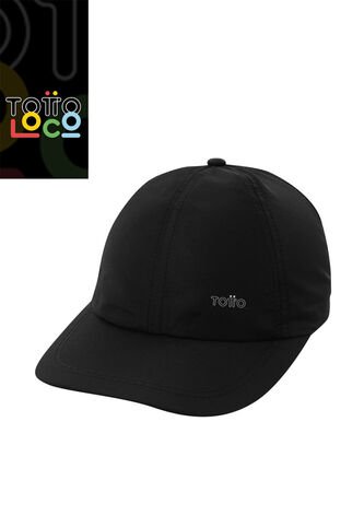 Gorra Beisbolera Nai Color Negra Totto