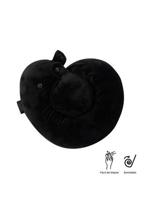 Almohada De Viaje Memory Foam Jet Pillow Negra
