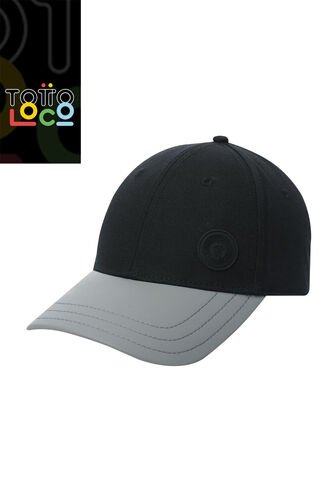 Gorra Beisbolera Hiro Color Negro Totto