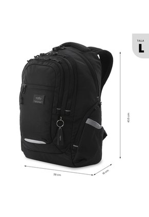 Morral Universitario Porta PC 13" Eufrates Negro Unisex
