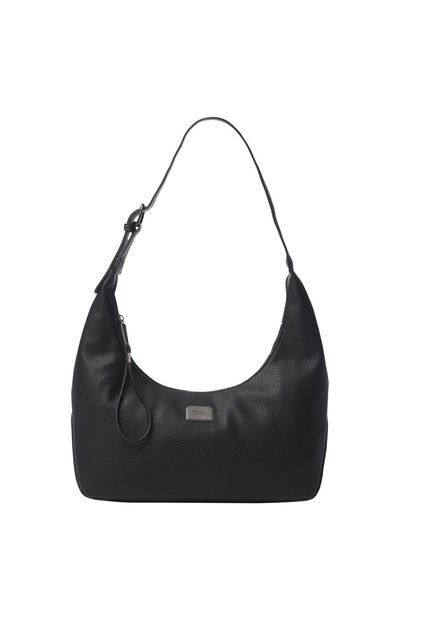 Bolso Universitario Smooth Pequeño Negro Mujer