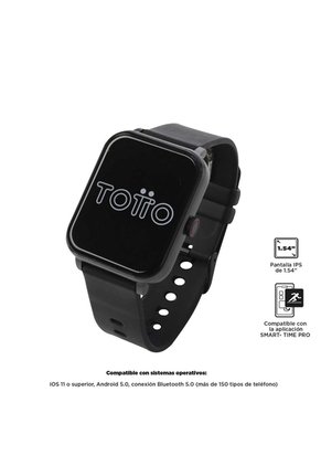 Reloj Inteligente F33 Smartwatch Color Negro