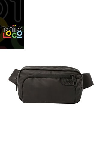Riñonera Unisex Chill Sam Negra Totto
