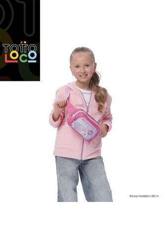 Canguro Para Niña Magic Spark Color Rosado Totto